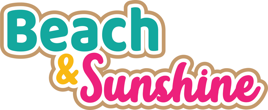 Beach & Sunshine - Digital Cut File - SVG - INSTANT DOWNLOAD – Autumn's ...