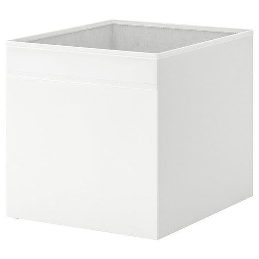 TJENA Storage box with lid, white, 35x50x30 cm - IKEA Ireland