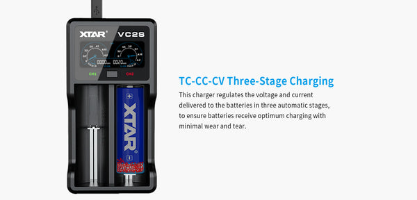 XTAR VC2S Battery Charger Australia