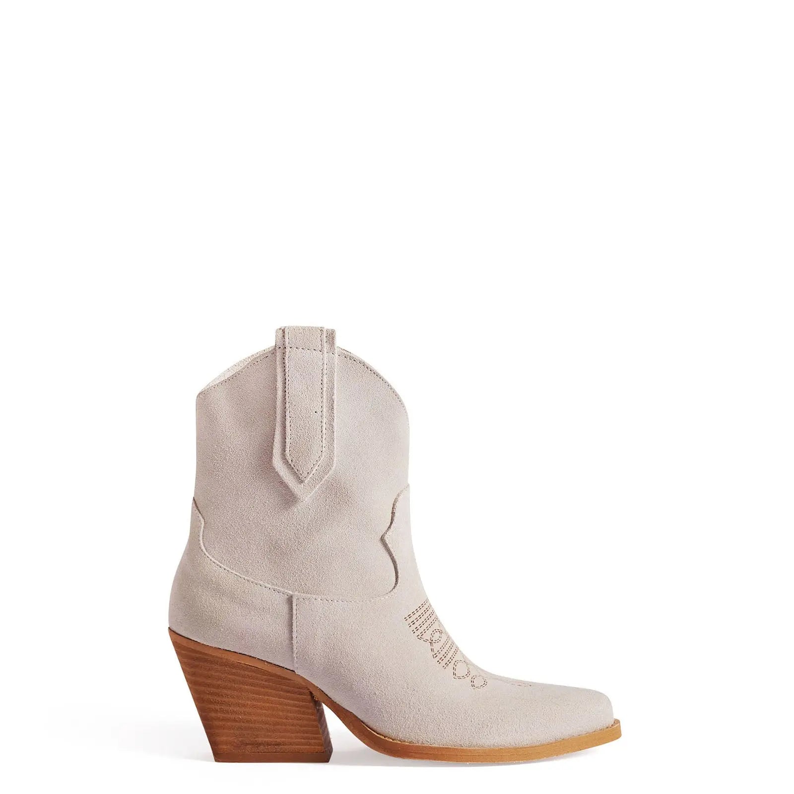 Texan boots in real leather white Made in Italy - Kalishoes – SHOES®