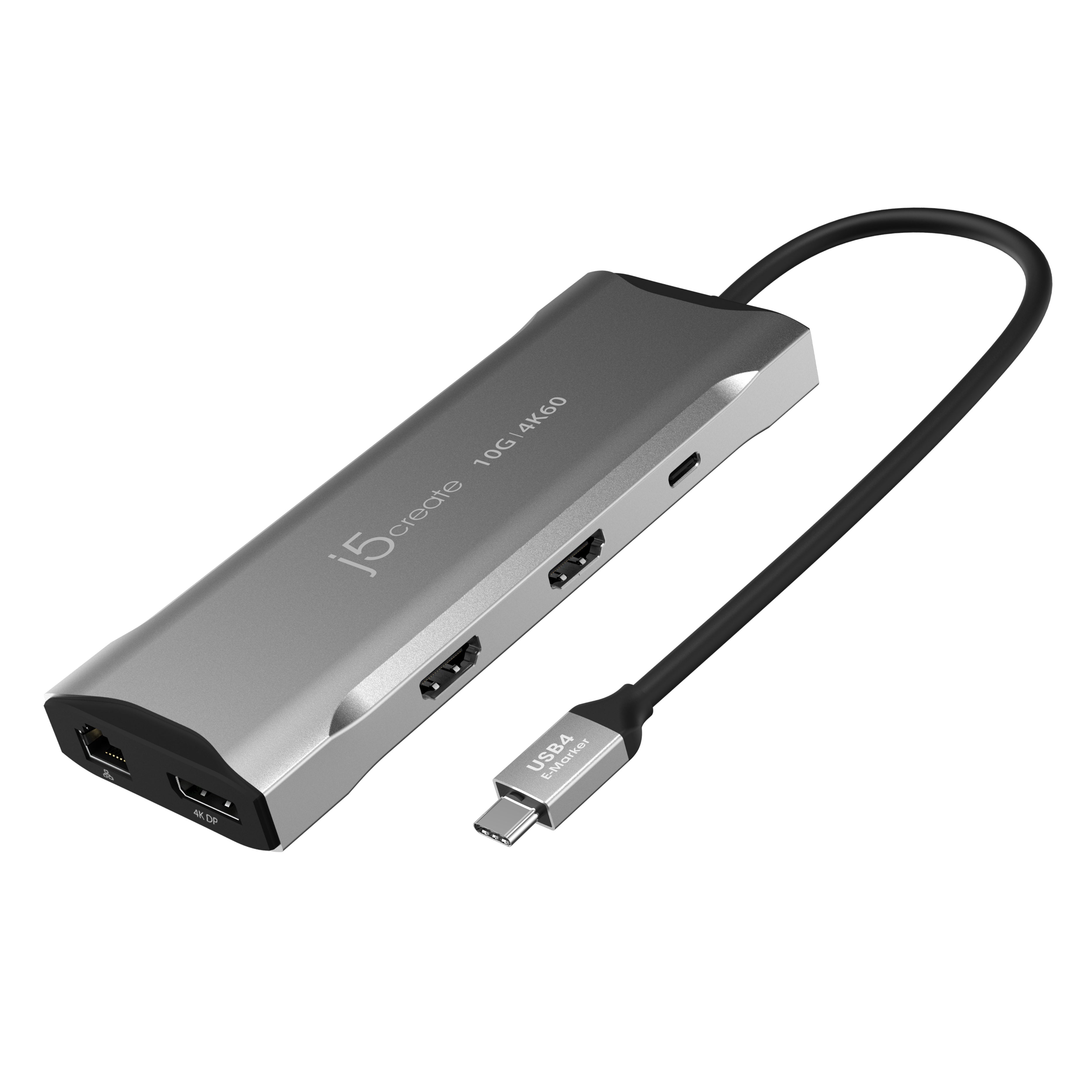 JCD397 USB-C MST 4K三螢幕 Gen2 多功能擴充集線器