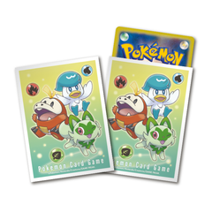 Pokémon Scarlet and violet deck sleeves paldeo starters