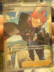 pokemon silver tempest trainer card lance