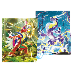 Pokémon Scarlet and violet card binder pages