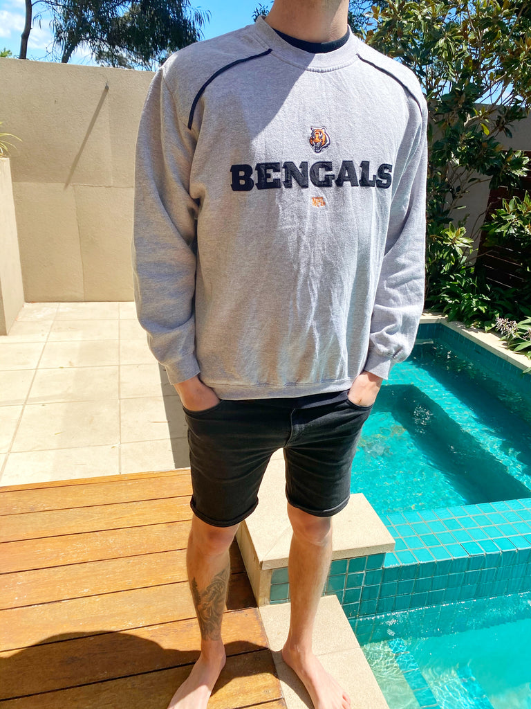 vintage cincinnati bengals sweatshirt