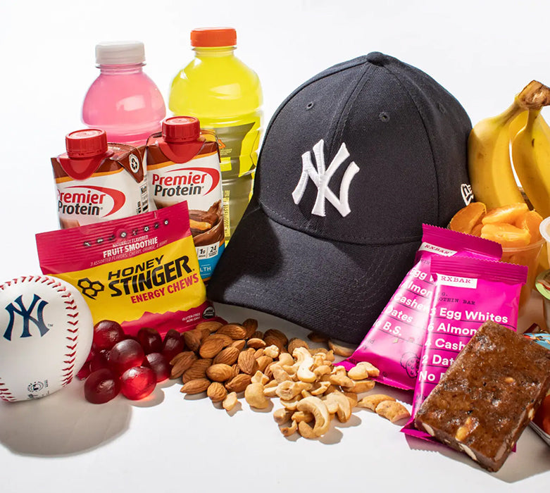 New York Yankees clubhouse fuel featuring Honey Stinger Energy Chews