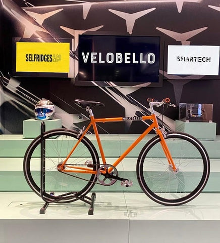 Velobello Cycles with Smartech at Selfridges London
