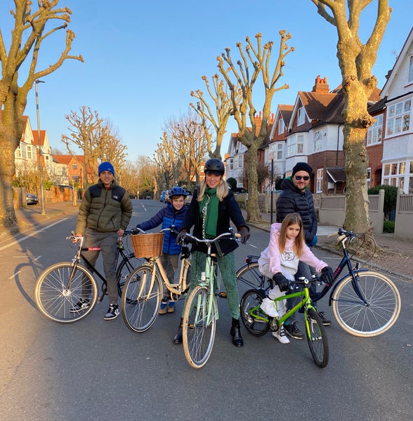 Family bike rides London