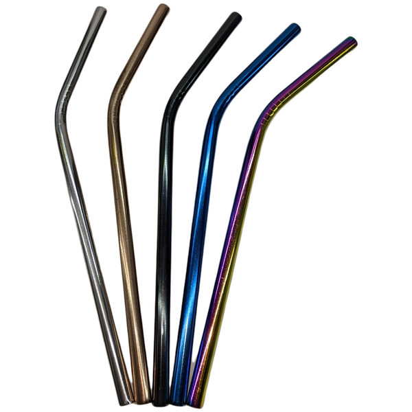 Straw Tip Replacements - 8mm, Multi Color