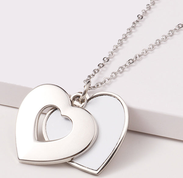 Sublimation blank I love you necklace – KY Crafts and Blanks