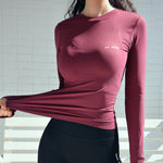 Long Sleeve Trendy Workout top