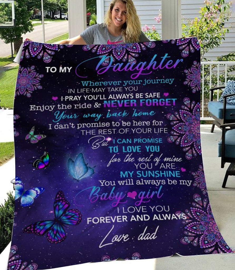 Gift For Daughter To My Daughter Butterfly You Are My Sunshine Familygiftsus