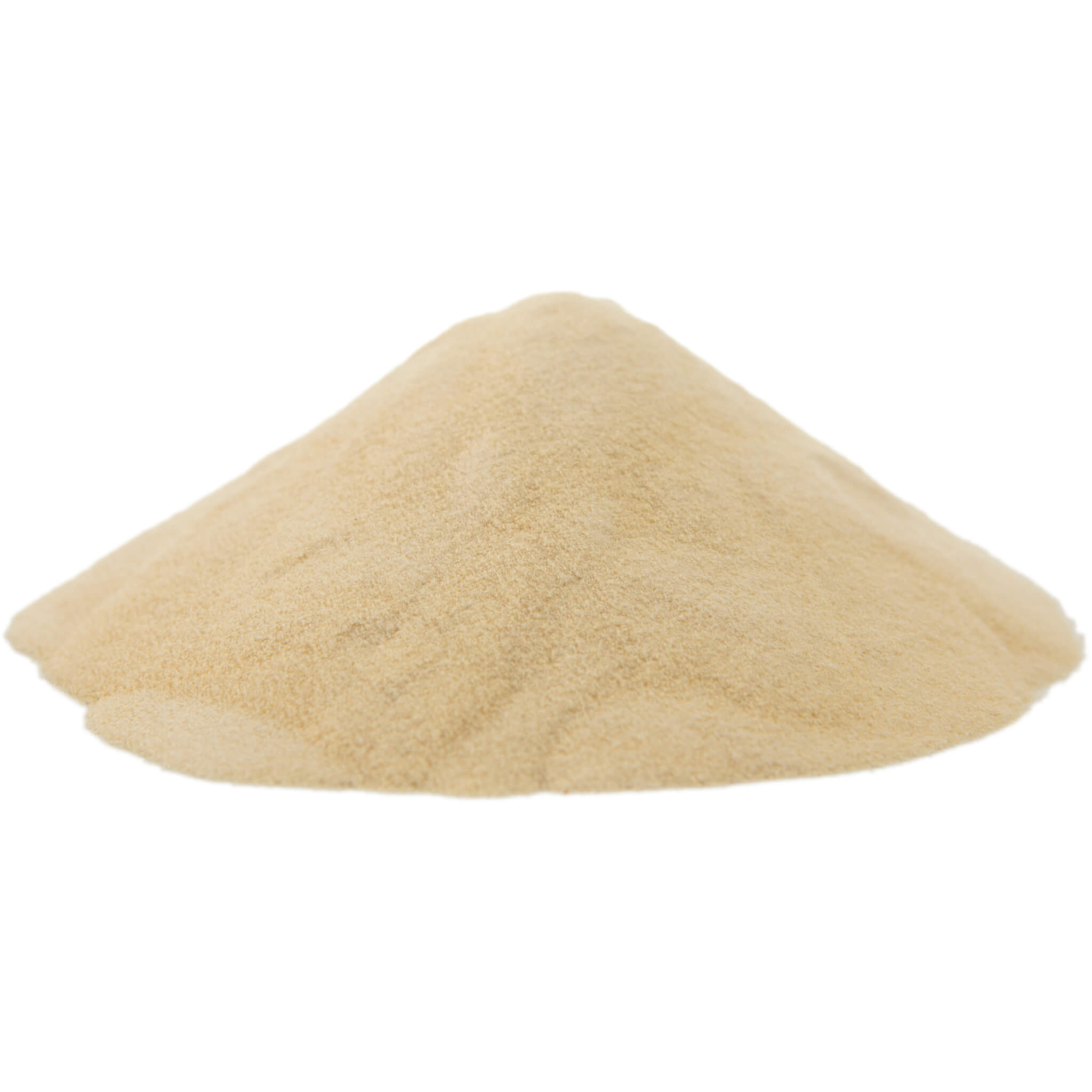 Gomme xanthane en poudre, naturelle, elle s'utilise comme épaississant dans  de nombreux domaines.