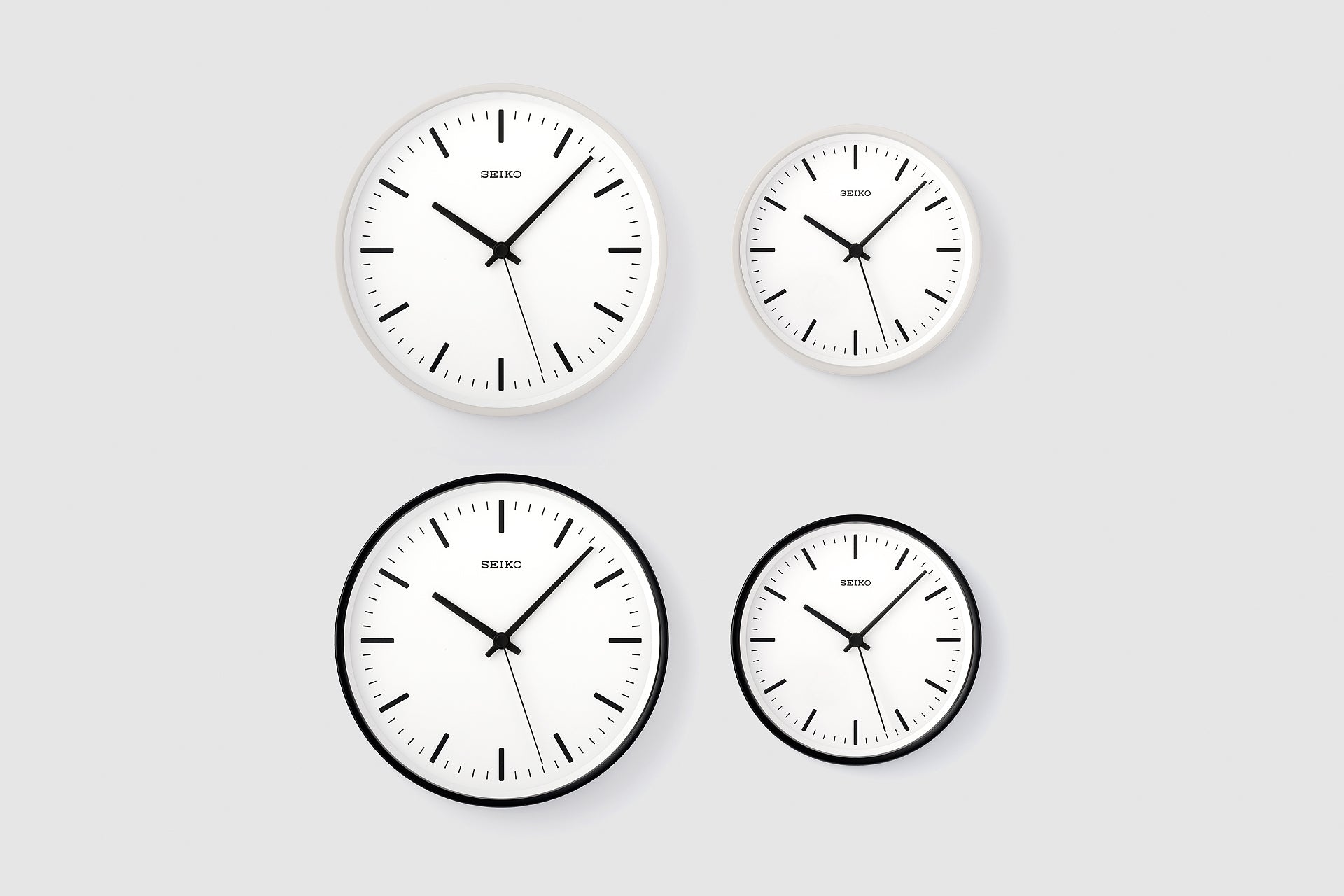 腕時計・wall clock・黒