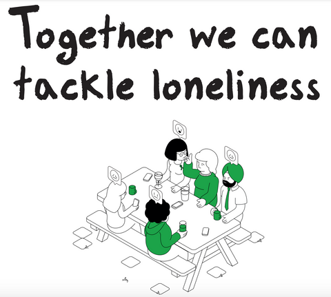 Together we can tackle loneliness