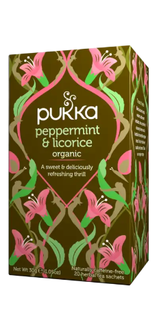 Feel Fresh (Fresh Start) Pukka Tea bio, 20 sachets