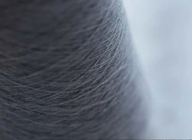 cashmere fibres close up