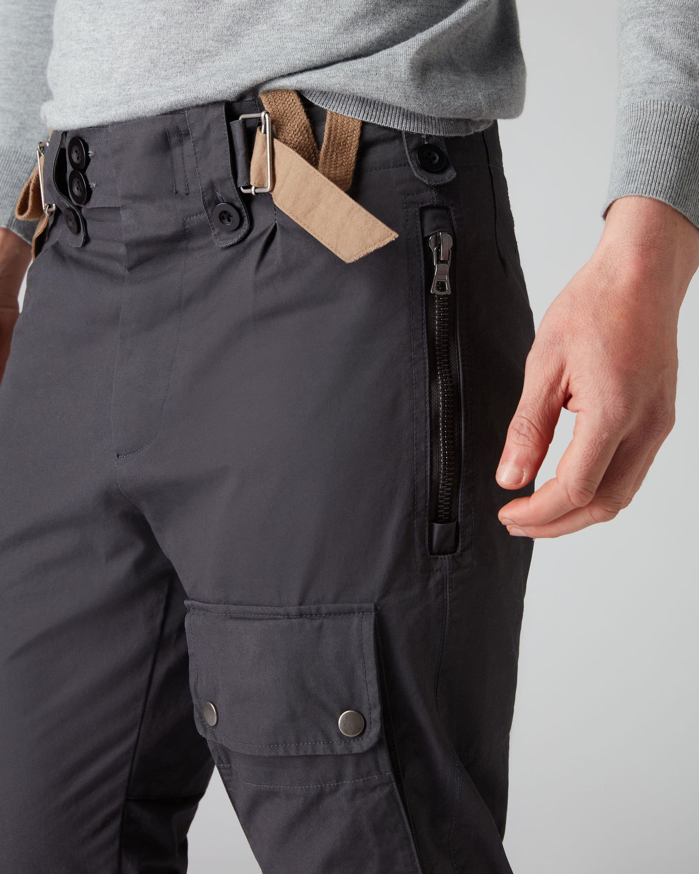 007 Combat Trousers Grey | N.Peal