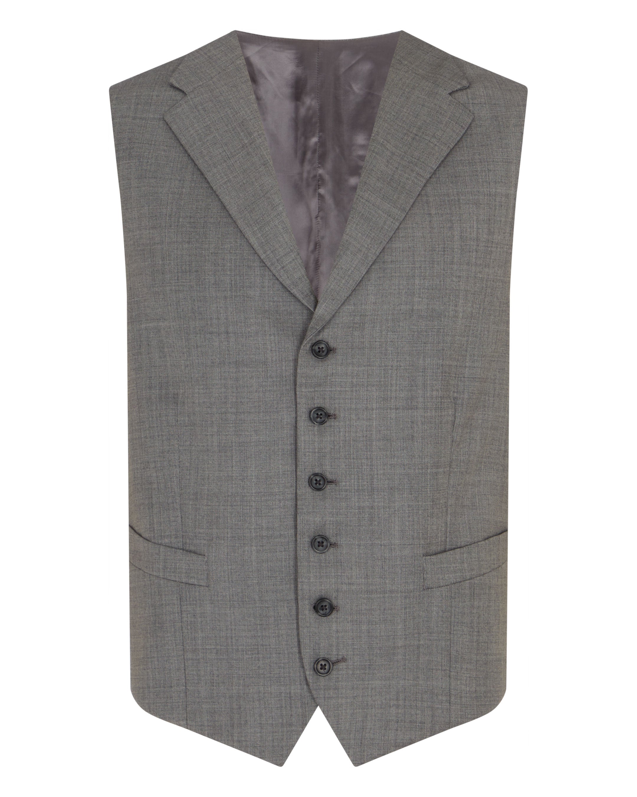 007 Woven 3 Piece Suit Grey