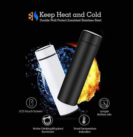 Smart Thermos bottle with LED Temperature Display detail review quality  check #shorts 