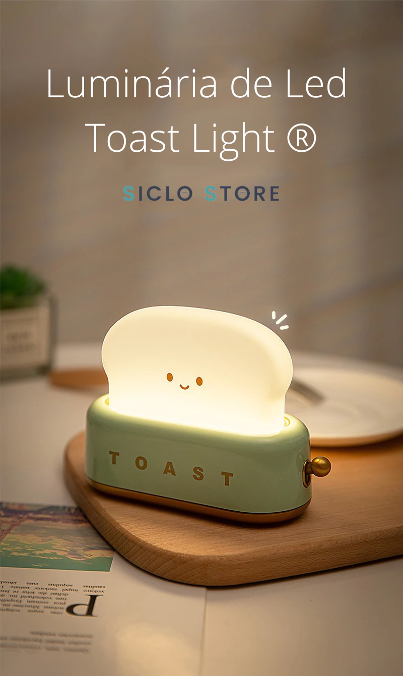 Siclo Store Luminária de Led Toast Light