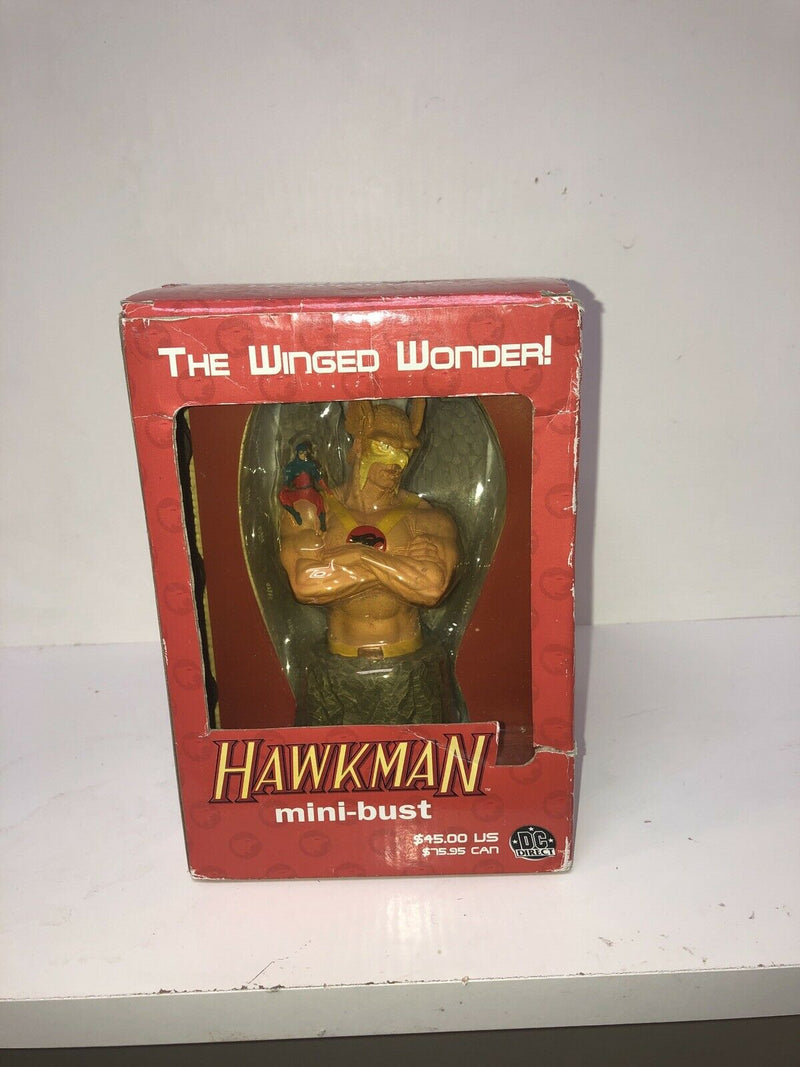 DC Direct Hawkman Mini-Bust (2003) Sculpted By Tim Bruchner