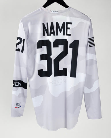 RENENUSA Youth Green Camo Jersey yxl / Standard Jersey