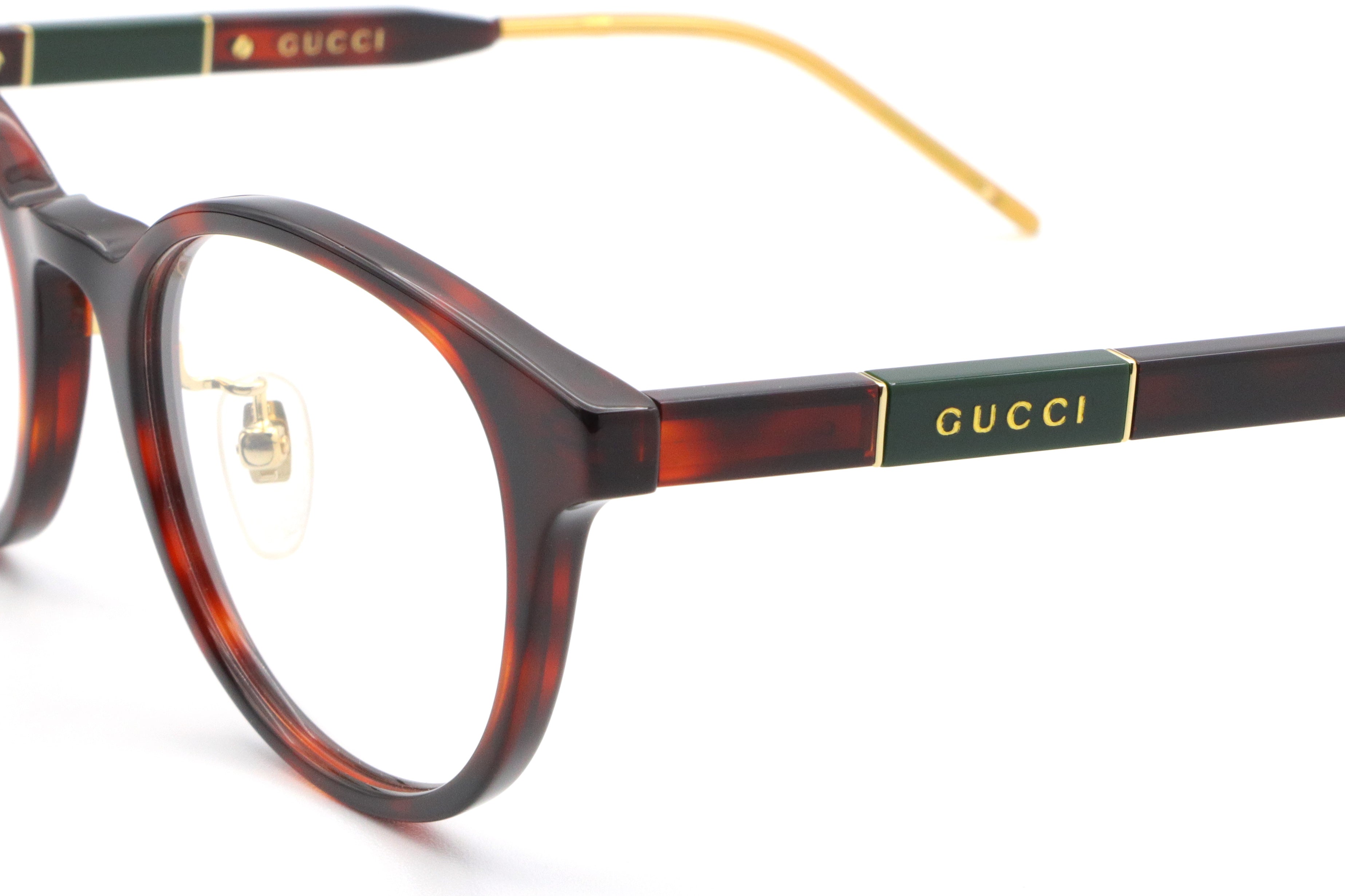 【鯖江製】GUCCI(グッチ) GG 1229OJ-003レッドブラウン(49)