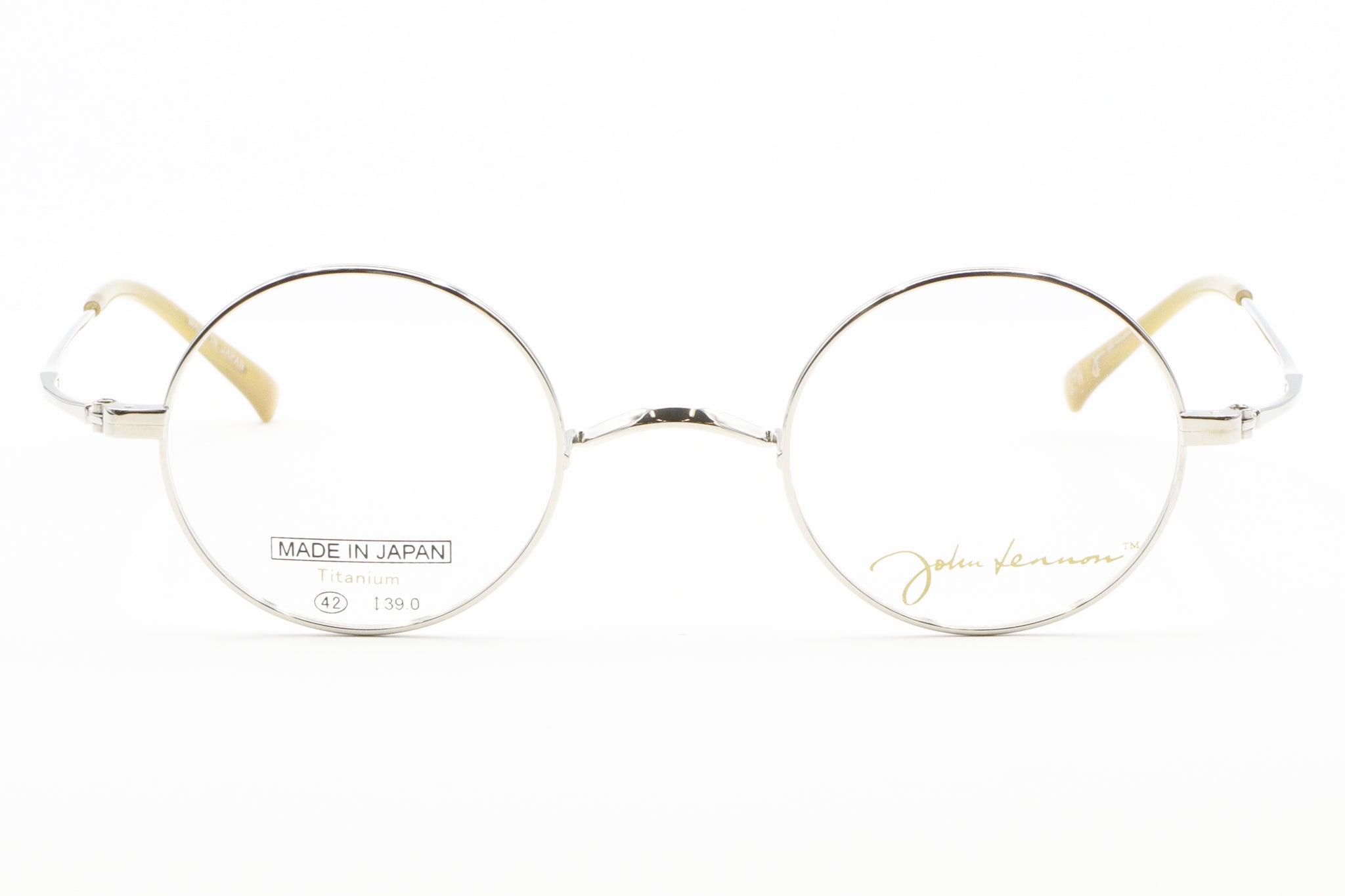 【鯖江製】John Lennon(ジョンレノン) JL 1086-2シルバー(42)