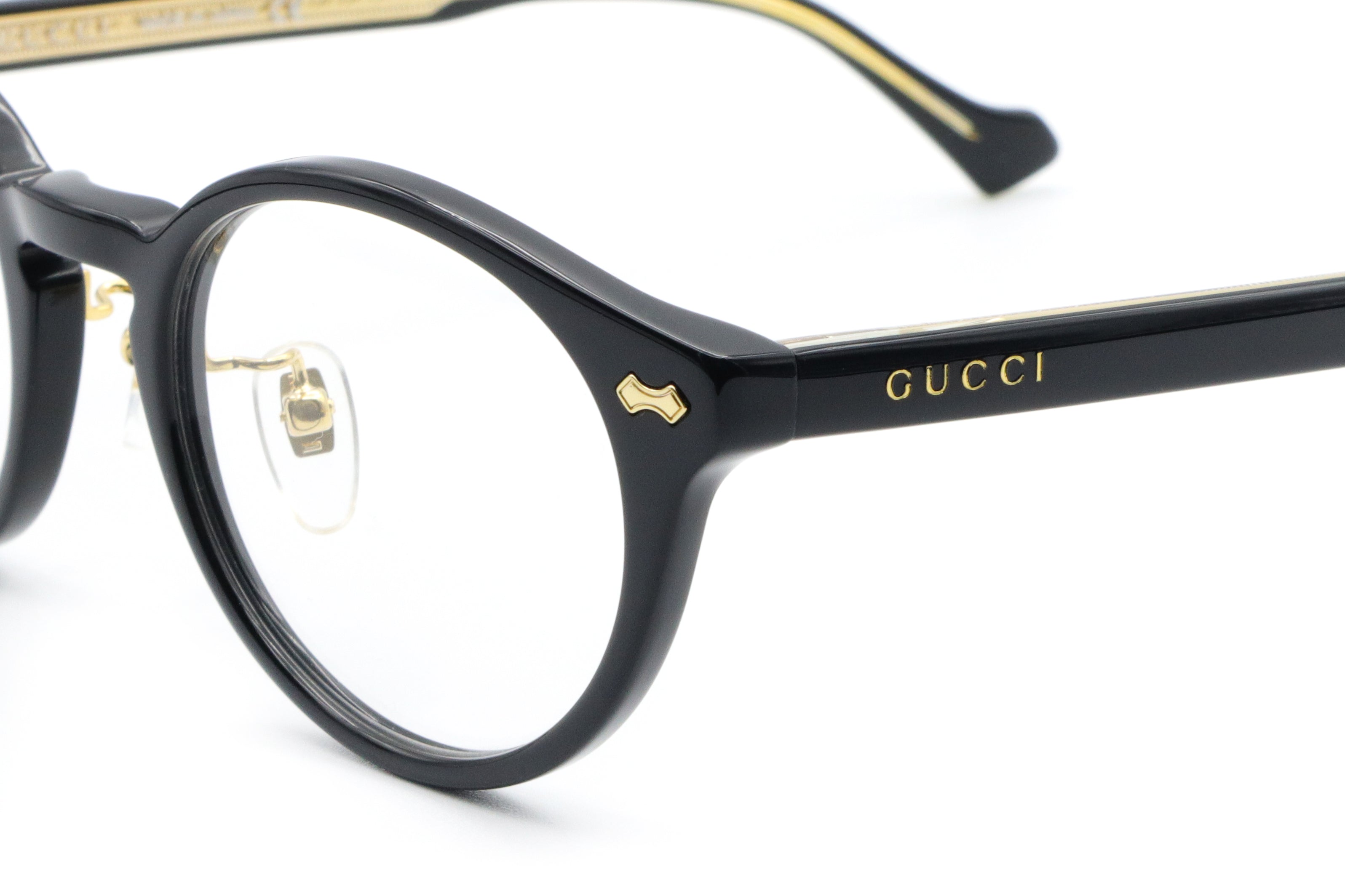 【鯖江製】GUCCI(グッチ) GG 1127OJ-001ブラック(49)