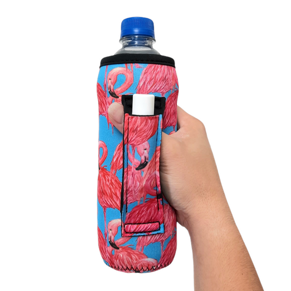 Blue Flamingo 16-24oz Soda & Water Bottle / Tallboy Can Handler™