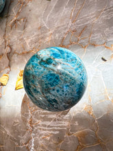 Load image into Gallery viewer, Blue Apatite Sphere #7
