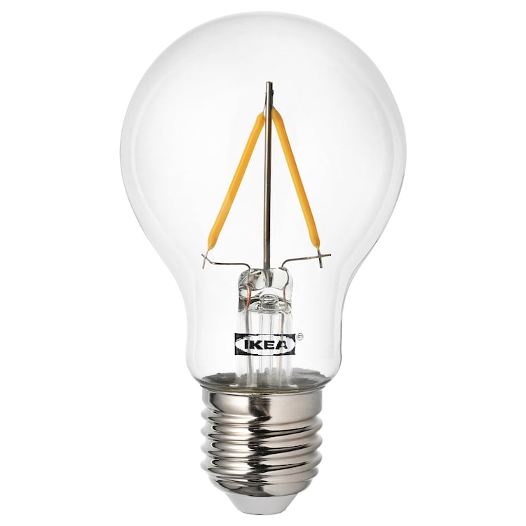 bijkeuken plotseling genade IKEA RYET LED bulb E27 100 lumen, globe clear – Little Loved Corner