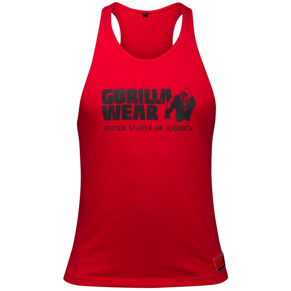 Sterling Stringer Tank Top - Black/Red