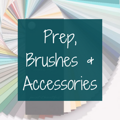Fusion Mineral Paint Prep, Brushes and Accessories