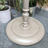 Glazed lamp base