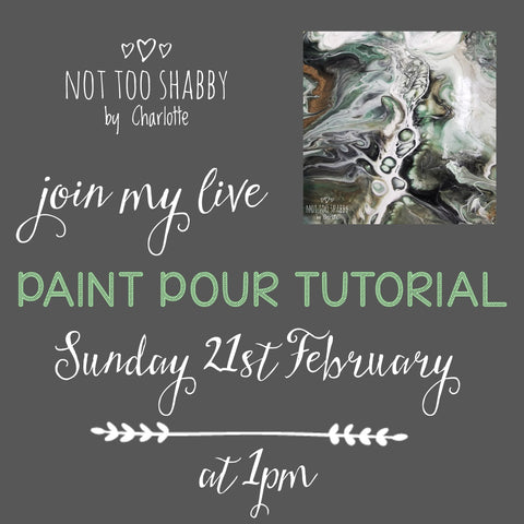 Live paint pour tutorial 