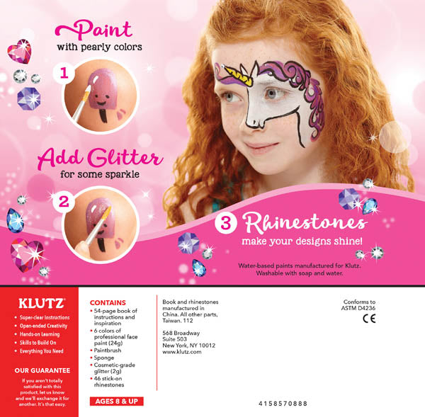 Klutz Glitter Face Painting Craft Kit | The English Bookshop Kuwait