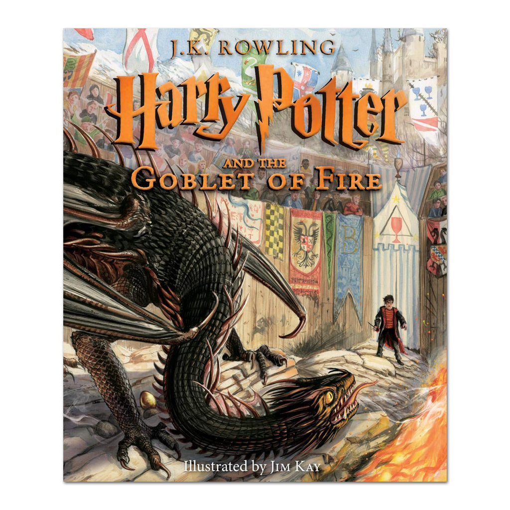 harry potter goblet of fire illustrated