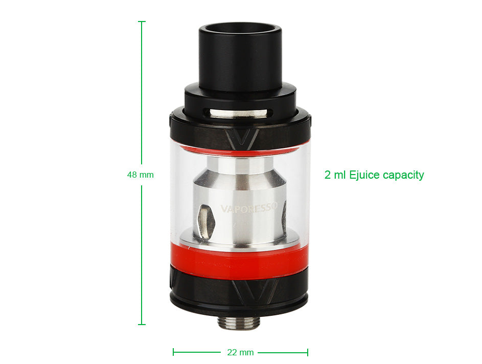 Vaporesso VECO Tank - 2ml, Black