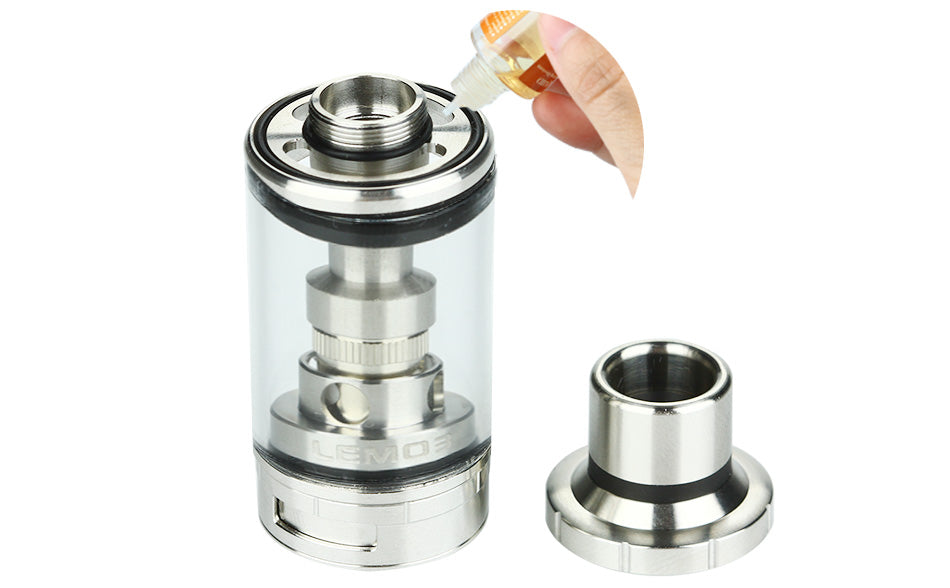 Eleaf Lemo 3 Atomizer With RTA Base - 4ml, Silver