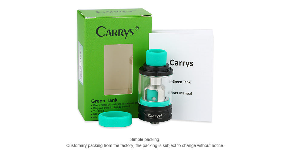 CARRYS Green Subohm Tank 4ml