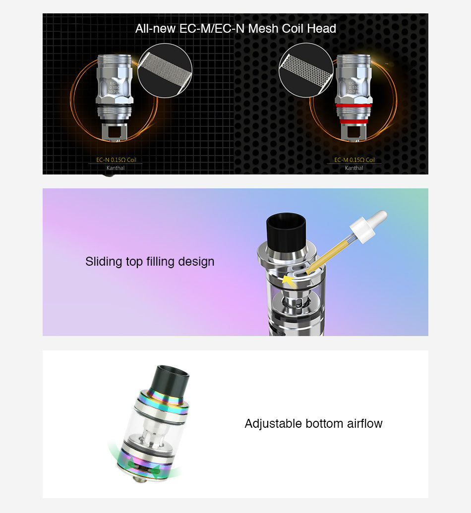 Eleaf iJust ECM Atomizer 4ml/2ml