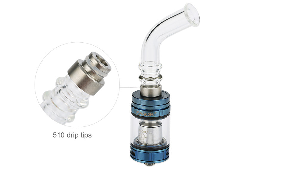 Glass Curved 510 Drip Tip