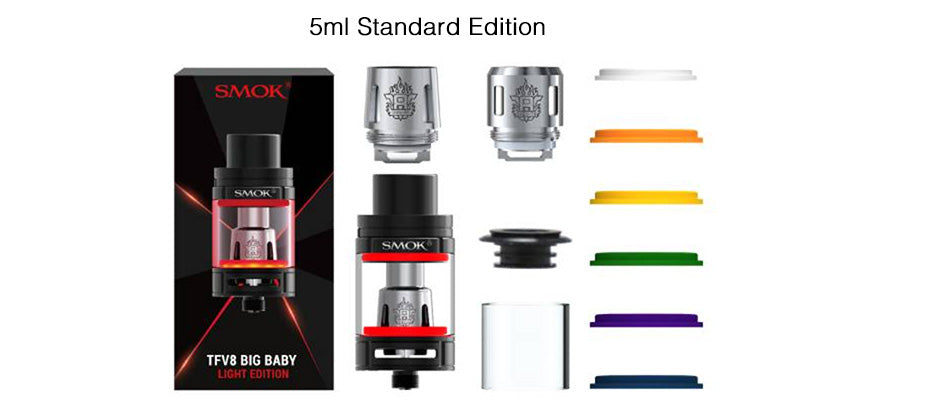 SMOK TFV8 Big Baby Light Edition Tank 5ml/2ml 