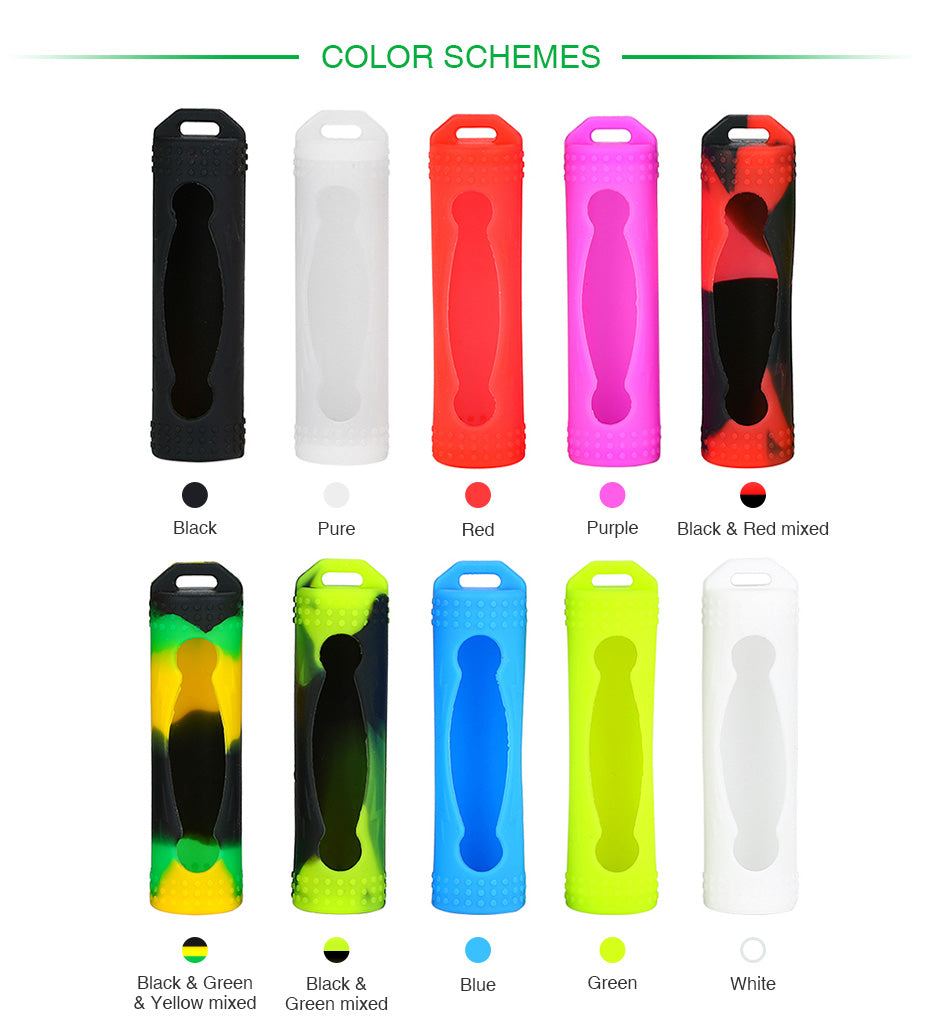 Silicone Case for 20700/21700 Battery