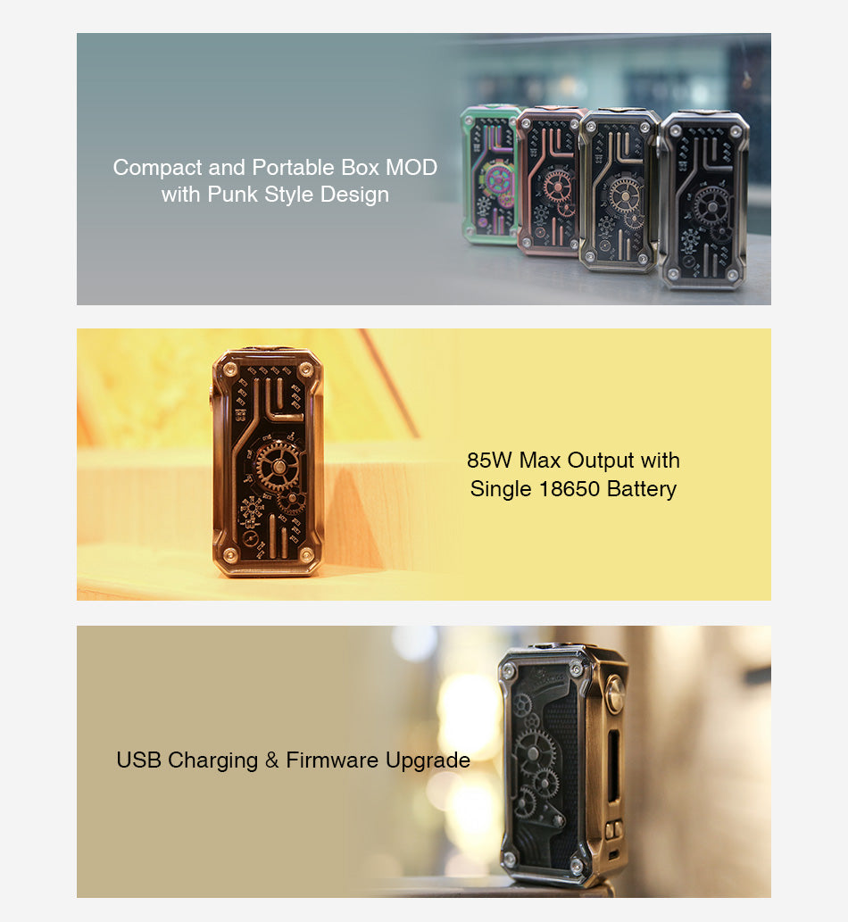 Tesla Punk 85W TC Box MOD