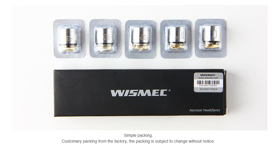 WISMEC WM Coil Head for Gnome 5pcs