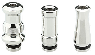5x Stainless Steel Drip Tips for e-Cigarette