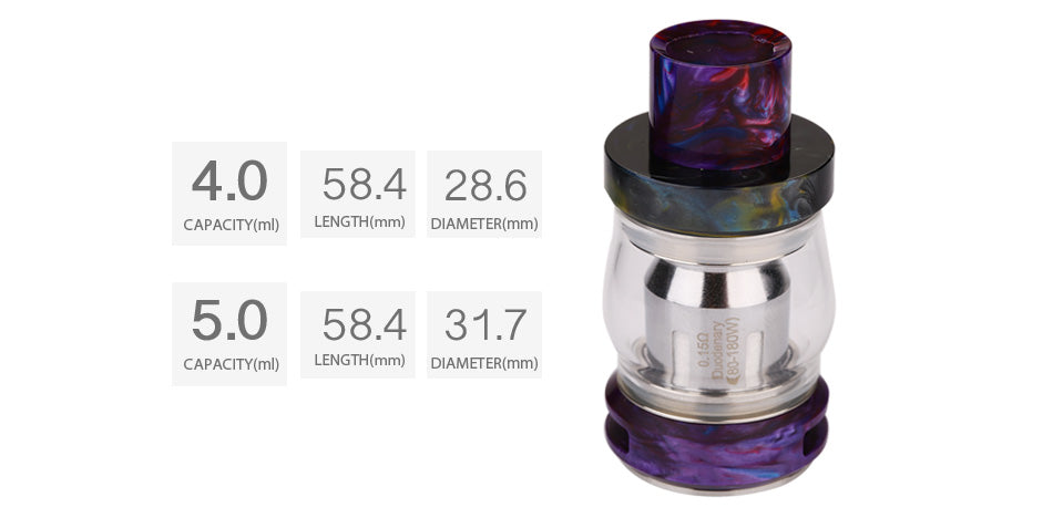 Freemax Fireluke RTA & Subohm Tank - 5ml